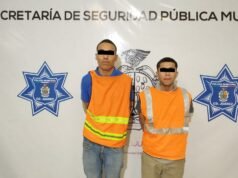 Detienen a tres sujetos en posesión de una escopeta, un arma corta y cartuchos útiles