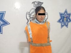 Detienen a mujer por violencia familiar