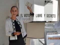 Claudia Sheinbaum vota en la elección presidencial 2024: ‘Todo va a salir muy bien’
