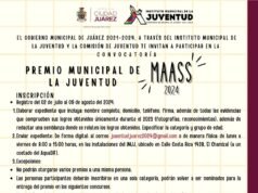 Exhortan a inscribir en el Premio de la Juventud Maass 2024
