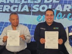 La J+ firma convenio para instalar paneles solares en el Parque Central