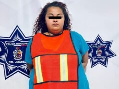 Detienen a mujer acusada de lesionar con un arma blanca a su esposo