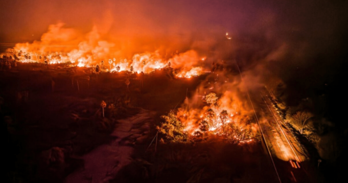 Registra Brasil más de 154 mil incendios en lo que va del año
