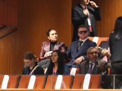 Canelo Álvarez presente en la toma de protesta de Claudia Sheinbaum