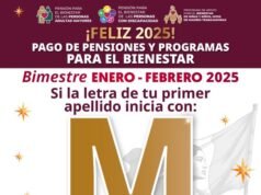Pensión Bienestar: Personas cuyo apellido inicie con la letra M hoy les toca cobrar
