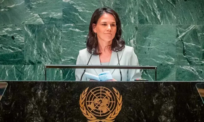 La Asamblea General de la ONU eligió a la alemana Annalena Baerbock como su nueva presidenta