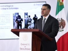 Omar García Harfuch presentó estrategia nacional contra la extorsión