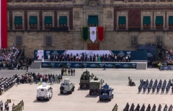 Ninguna injerencia es posible en nuestra patria: presidenta Claudia Sheinbaum preside el desfile cívico militar por el 215 aniversario del grito de la independencia
