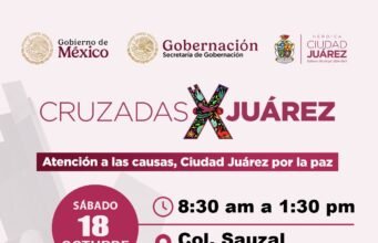 Llevarán mañana “Cruzadas por Juárez” a la colonia El Sauzal