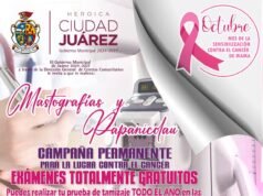 Ofrece Centros Comunitarios mastografías y papanicolaou gratis