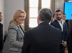 Maru Campos se reúne con líder nacional de Coparmex
