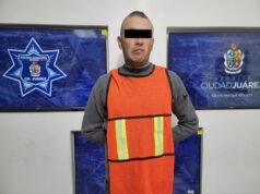 Detienen a sujeto acusado por daños y portación ilegal de arma de fuego