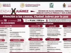 levarán Cruzadas por Juárez a la colonia Carlos Castillo Peraza