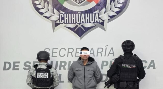 Detiene SSPE a masculino en Juárez presuntamente vinculado a un homicidio en la avenida Ejército Nacional