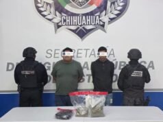 Ubica SSPE automóvil relacionado con dos homicidios y detiene a dos sujetos