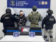 Asegura SSPE a sujeto con 110 envoltorios de presunta droga en Ciudad Juárez