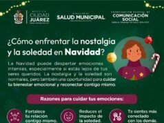 Ofrece Salud Municipal apoyo para atender la depresión asociada a la temporada decembrina