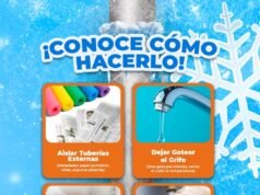 La J+ emite recomendaciones para proteger las tuberías en temporada de invierno