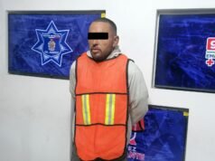 Detienen a sujeto señalado de ocasionar daños a vivienda y varios vehículos en la colonia 15 de Mayo