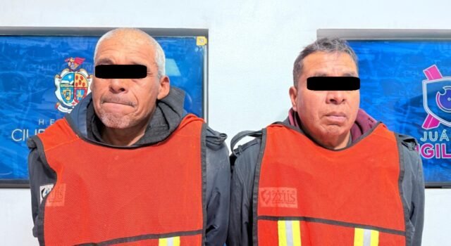 Detienen a dos sujetos por daños a carnicería