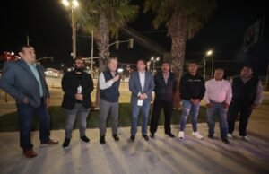 Encabezó el Presidente Pérez Cuéllar la Cruzada Nocturna en la avenida Manuel Gómez Morín