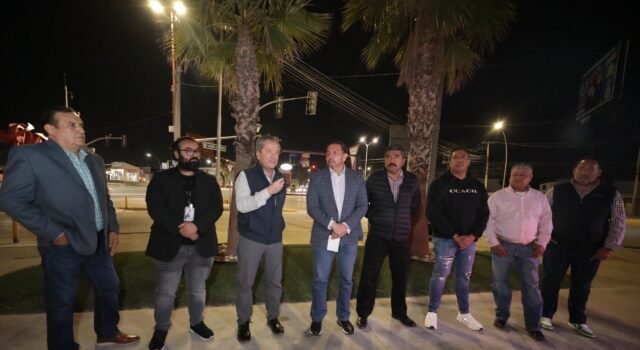 Encabezó el Presidente Pérez Cuéllar la Cruzada Nocturna en la avenida Manuel Gómez Morín