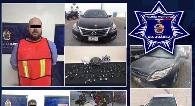 En operativo especial desmantela SSPM red de roba carros