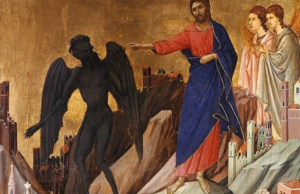 El espíritu del mal; a combate