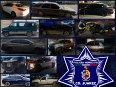 Recupera Policía Municipal 13 vehículos con reporte de robo