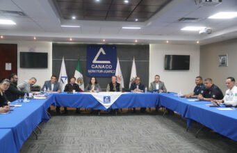 Participa SSPM en reunión de corredores comerciales en CANACO