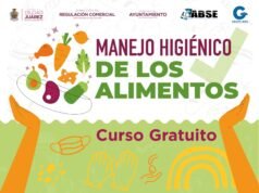 Invita Regulación Comercial a capacitarse en el Manejo Higiénico de Alimentos