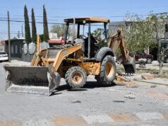 Inicia Obras Públicas rehabilitación de parque en Hacienda de las Torres