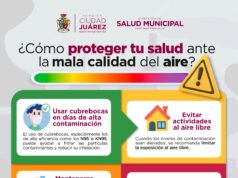 Llama Salud Municipal a extremar precauciones por mala calidad del aire