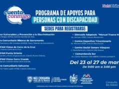 Anuncian Estado y Municipio convocatoria para “Apoyo Económico a Personas con Discapacidad 2026”