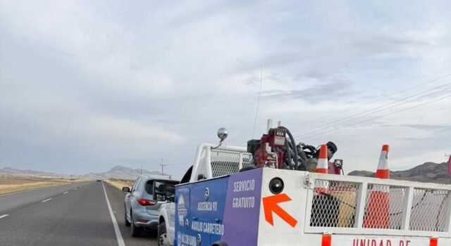 SCOP brindó 50 auxilios carreteros durante el periodo vacacional