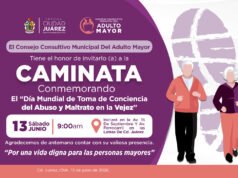 Se llevará a cabo caminata por el Día Mundial contra el Abuso a la Vejez