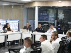 Encabeza el Presidente Pérez Cuéllar reunión de la Mesa de Seguridad