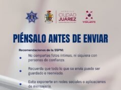 Exhorta SSPM a no compartir contenido íntimo en redes sociales