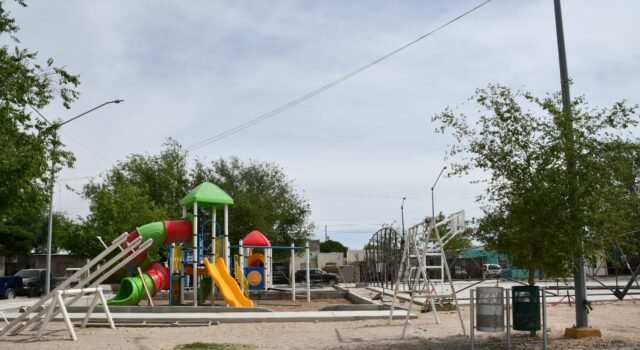 Rehabilita Obras Públicas el parque Hacienda San Carlos