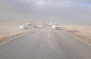 Frente frío 44 provocará fuertes vientos y tolvaneras en el Estado