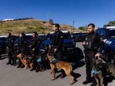 Refuerza Marco Bonilla seguridad con K-9 único en México que detecta fentanilo