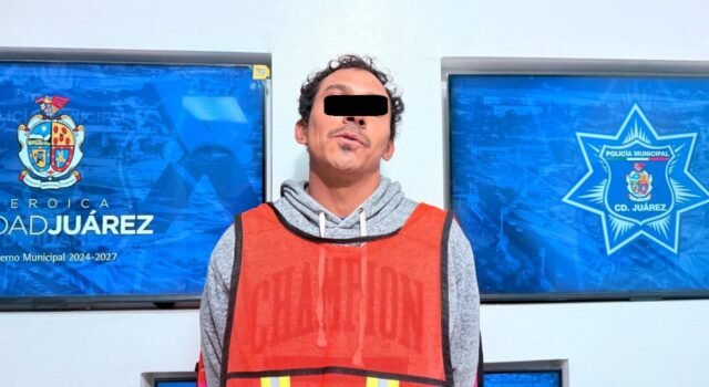 Recuperan motocicleta con serie alterada y detienen a hombre en Parajes del Sol