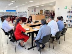 Regidores recorren Biblioteca Bonanza Biné
