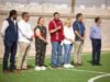 Entregan cancha con pasto sintético a la Escuela Secundaria Federal número 22