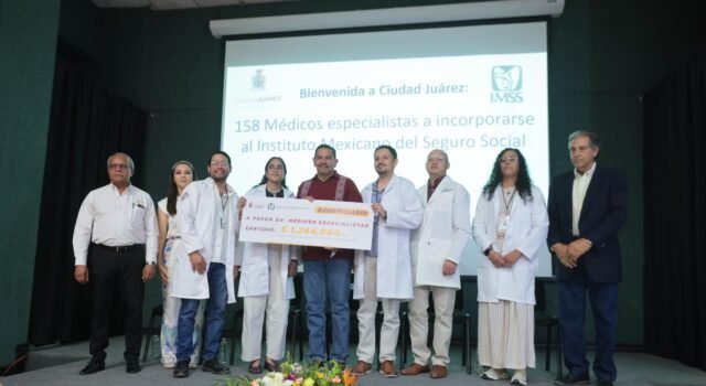 Da Alcalde bienvenida a 158 médicos especialistas del IMSS en Ciudad Juárez Miércoles 20 de mayo de 2026