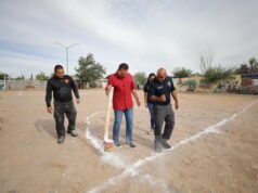 Participa el alcalde en labores de limpieza en parque de la colonia 16 de Septiembre