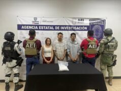 Aseguran 702 gramos de cristal en un cateo; detuvieron a tres personas