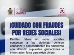 Alerta SSPM sobre fraudes mediante redes sociales