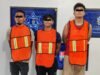 Aseguran un arma de fuego con la detención de tres sujetos