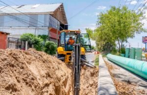Atiende JMAS hundimiento en colonia La Presa.
